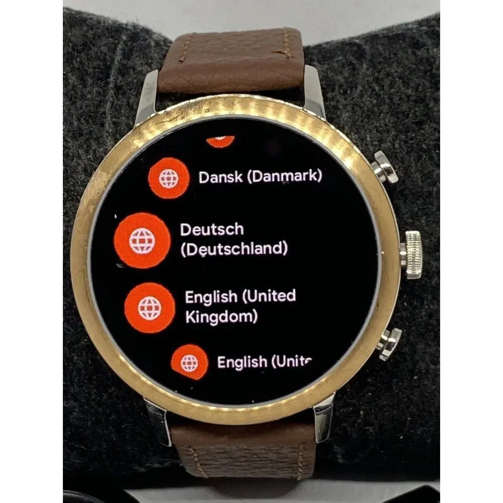 Fossil Gen 4 Authentic Digital Dial Smart Watch Custom Band FTW6016 LT327